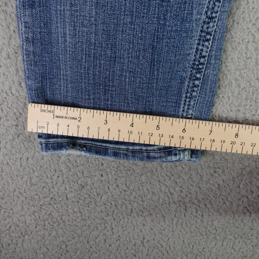 BKE Jake Straight Jeans Mens 30x30 Blue Medium Wash Stretch Denim Nice Fade 8665